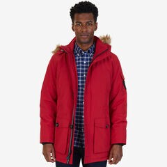  Hooded Parka,Nautica Red,large