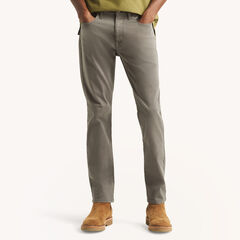 Nautica Jeans Co. Athletic Slim Stretch Denim,Castlerock Grey,large