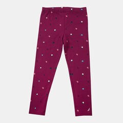 LITTLE GIRLS' MINI FLORAL PRINT LEGGING (4-7),Parfait Pink,large