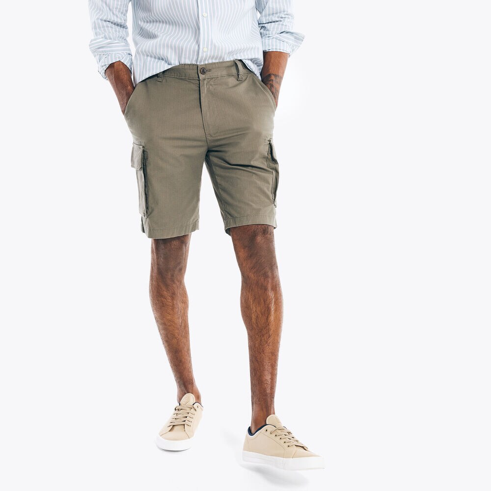 10” NAVIGATOR CARGO SHORT,Hillside Olive,large