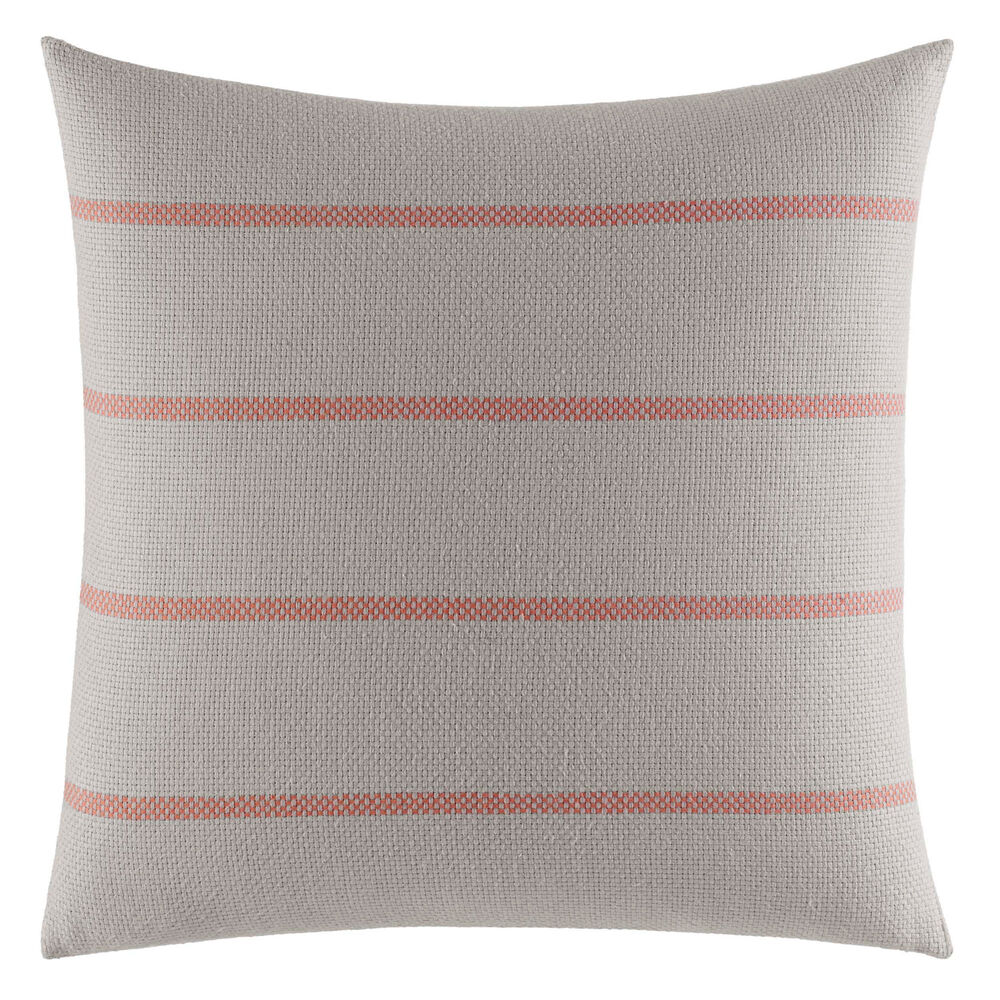 Ripple Striped Throw Pillow,Grey Heather,large