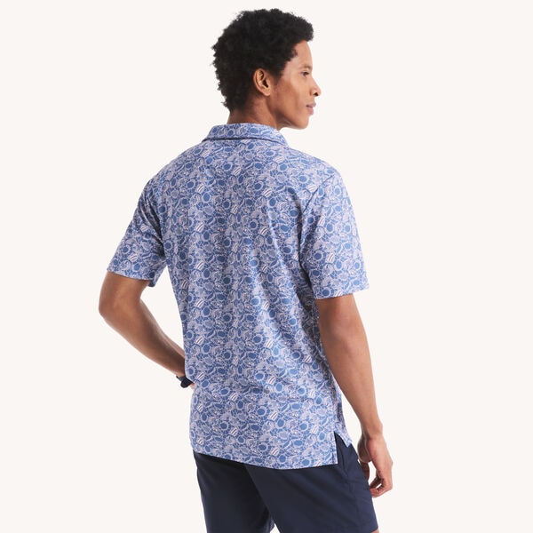 Navtech Printed Classic Fit Polo