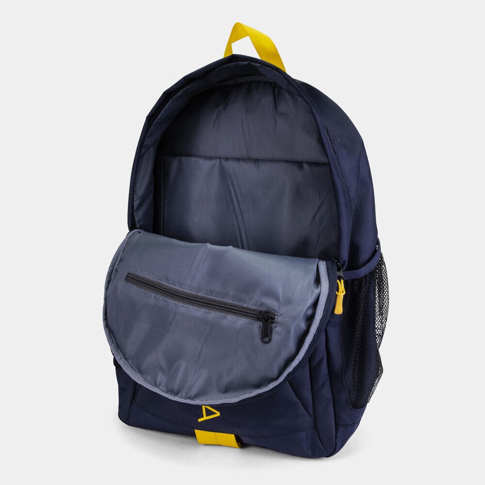 PANELED LOGO GRAPHIC BACKPACK,Yellow,large