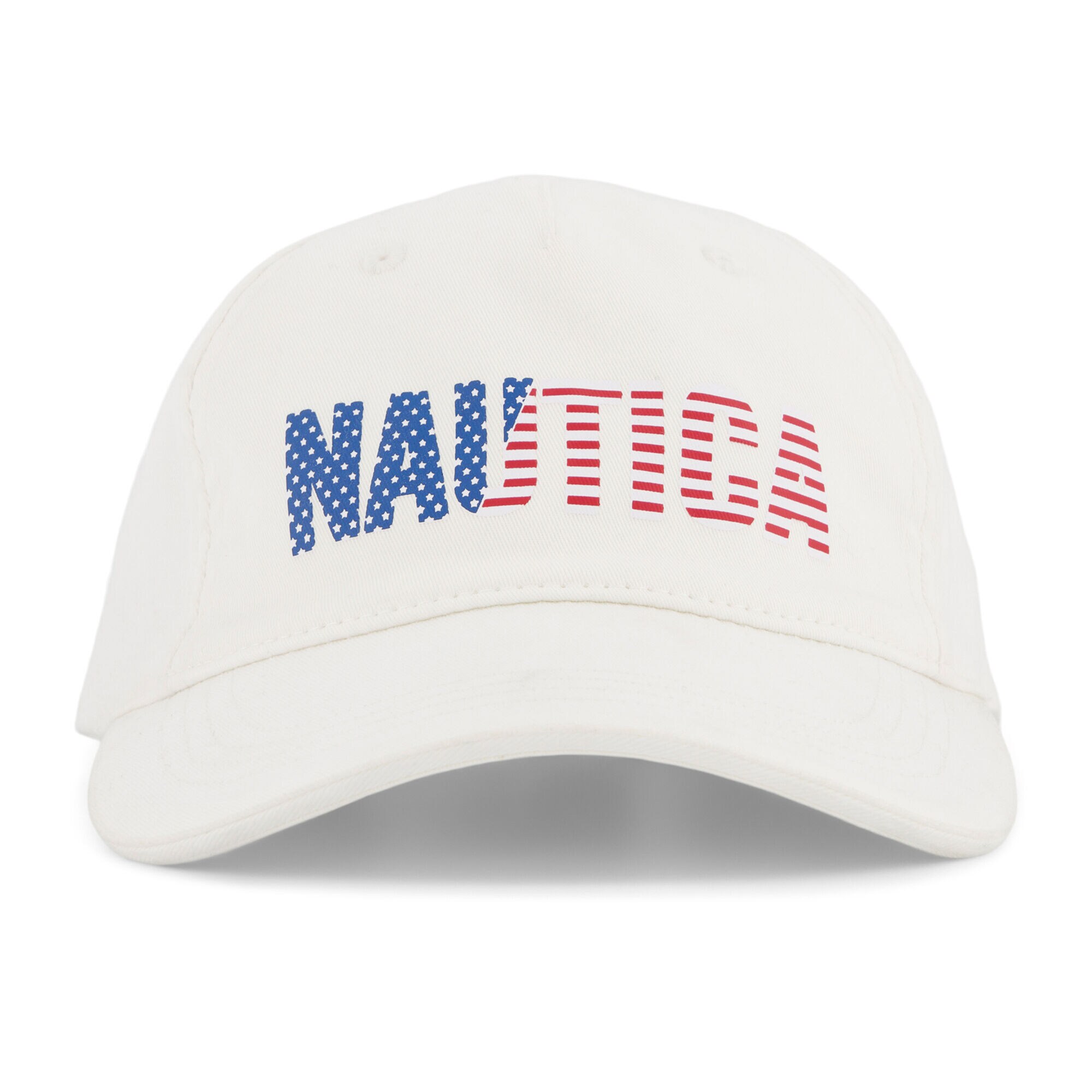 BOYS' AMERICANA CANVAS HAT,Antique White Wash,large