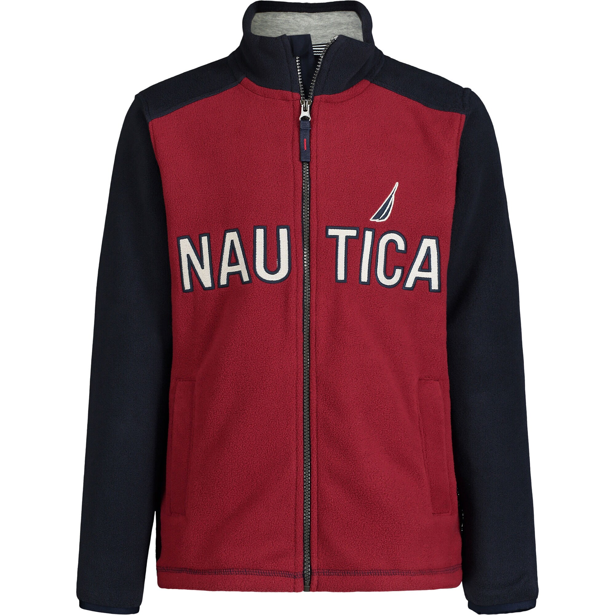 TODDLER BOYS’ NAUTEX FLEECE JACKET (2T-4T),Riviera Pink,large