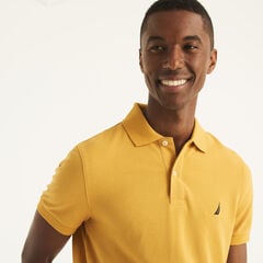SLIM FIT DECK POLO,Voyage Yellow,large