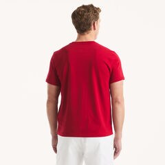 Heritage Logo Graphic T-Shirt,Nautica Red,large