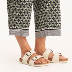 Straight Leg Printed Pant,Mint Spring,large