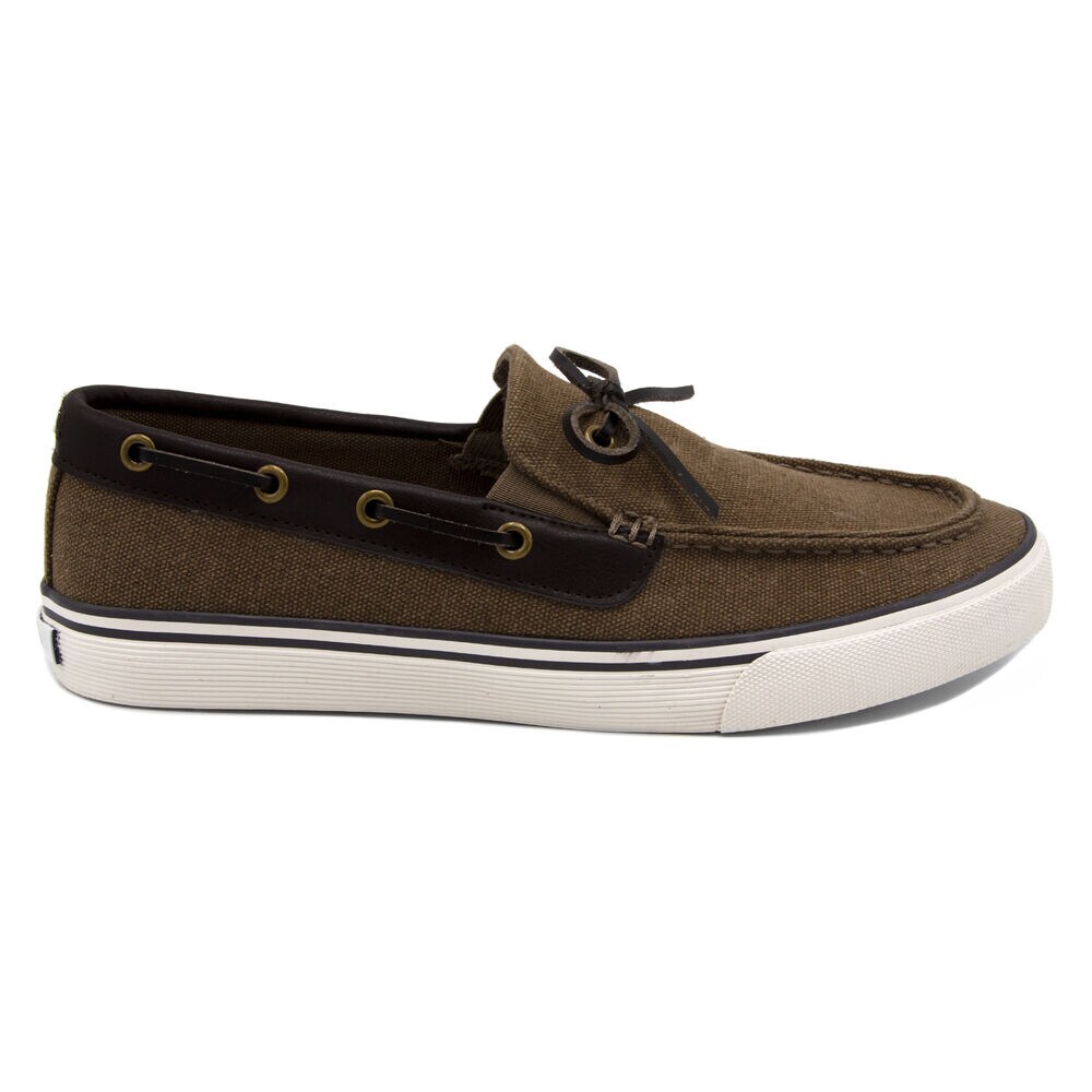 Baisden Boat Shoe in Dark Khaki,Khaki,large