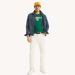 Foil Anchor Graphic T-Shirt,Spruce,large