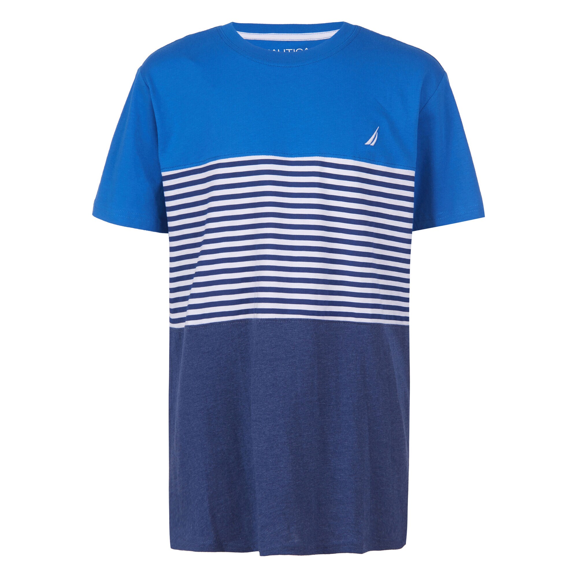 TODDLER BOYS' MIGUEL STRIPE TEE  (2T - 4T),True Navy,large