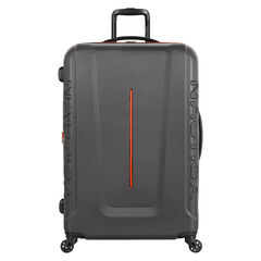 Vernon Bay 28" Hardside Spinner Luggage in Grey/Orange,Grey Heather,large