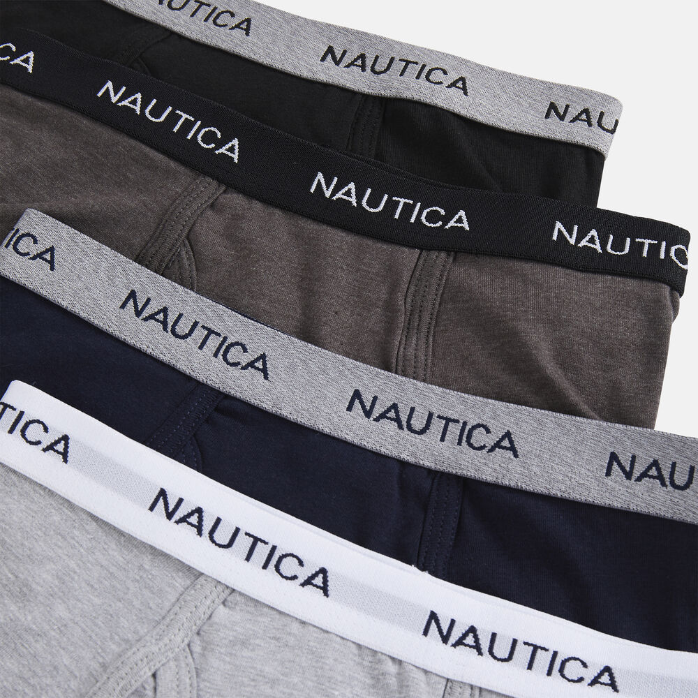 BOYS’ CLASSIC BRIEFS, 4-PACK,Grey Heather,large