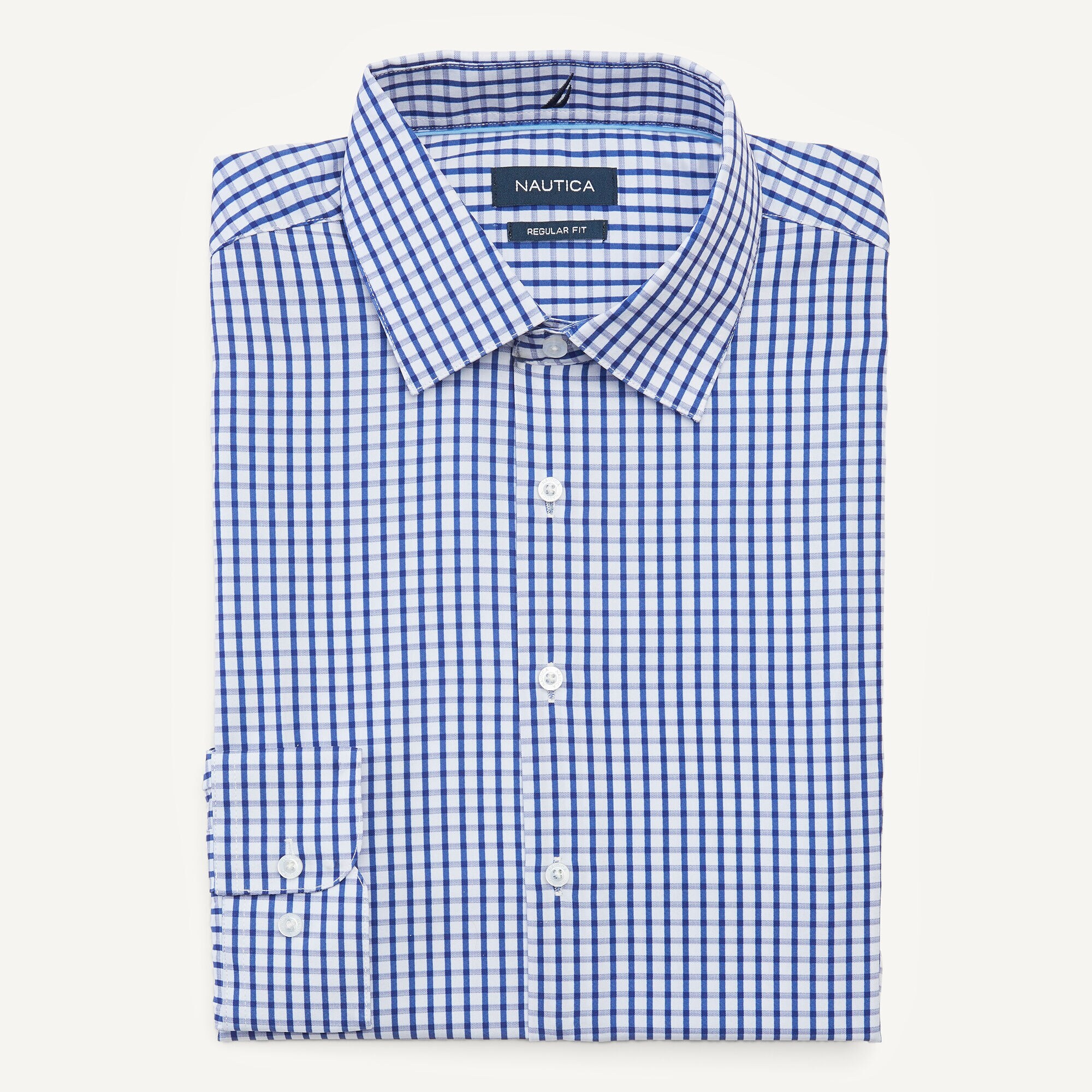 Classic Fit Wrinkle-Resistant Dress Shirt,Papyrus,large
