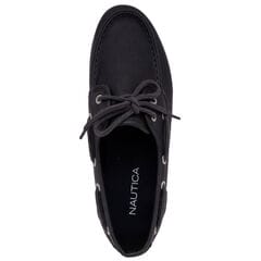 Spinnaker Boat Shoe,Black,large