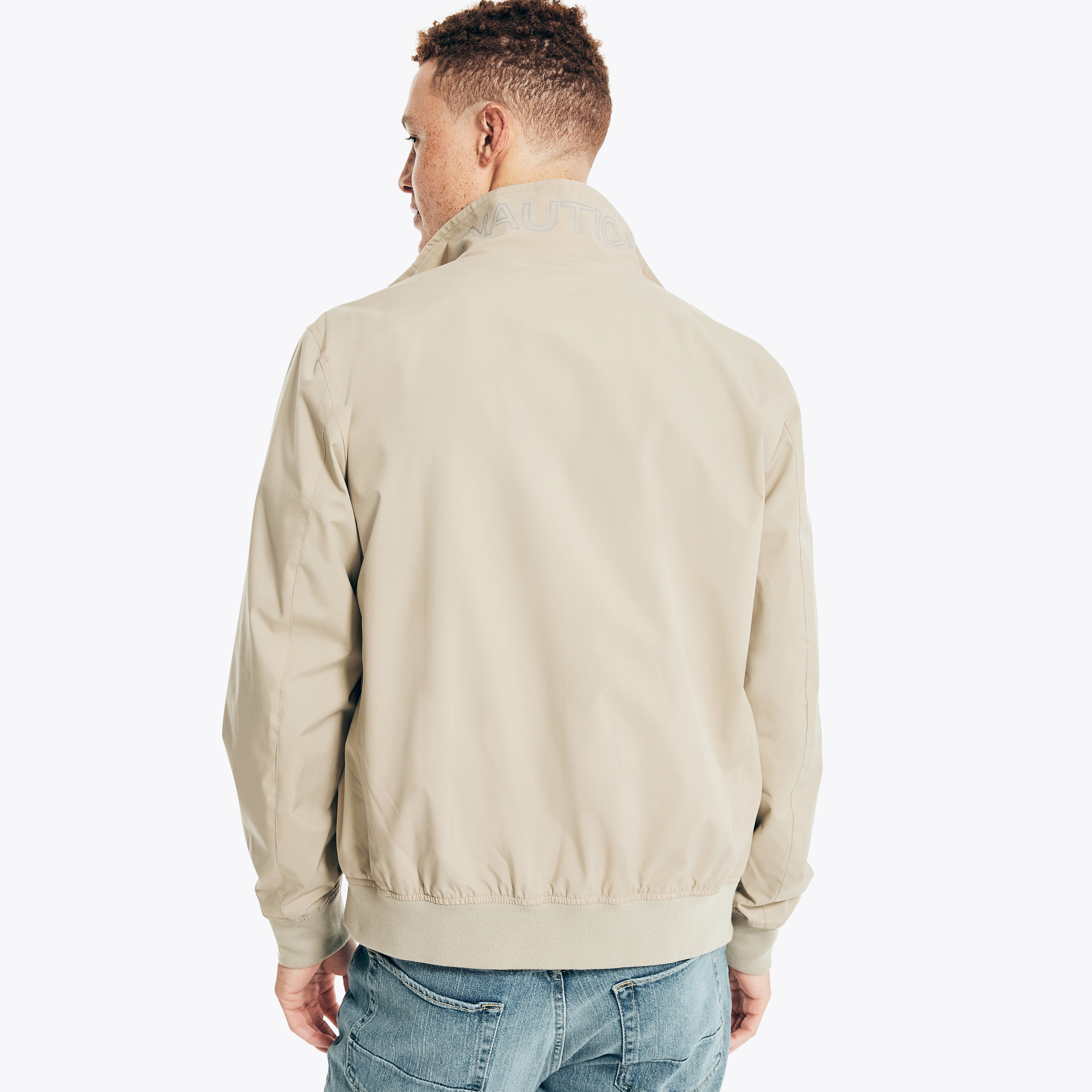 LIGHTWEIGHT RAINBREAKER BOMBER JACKET 