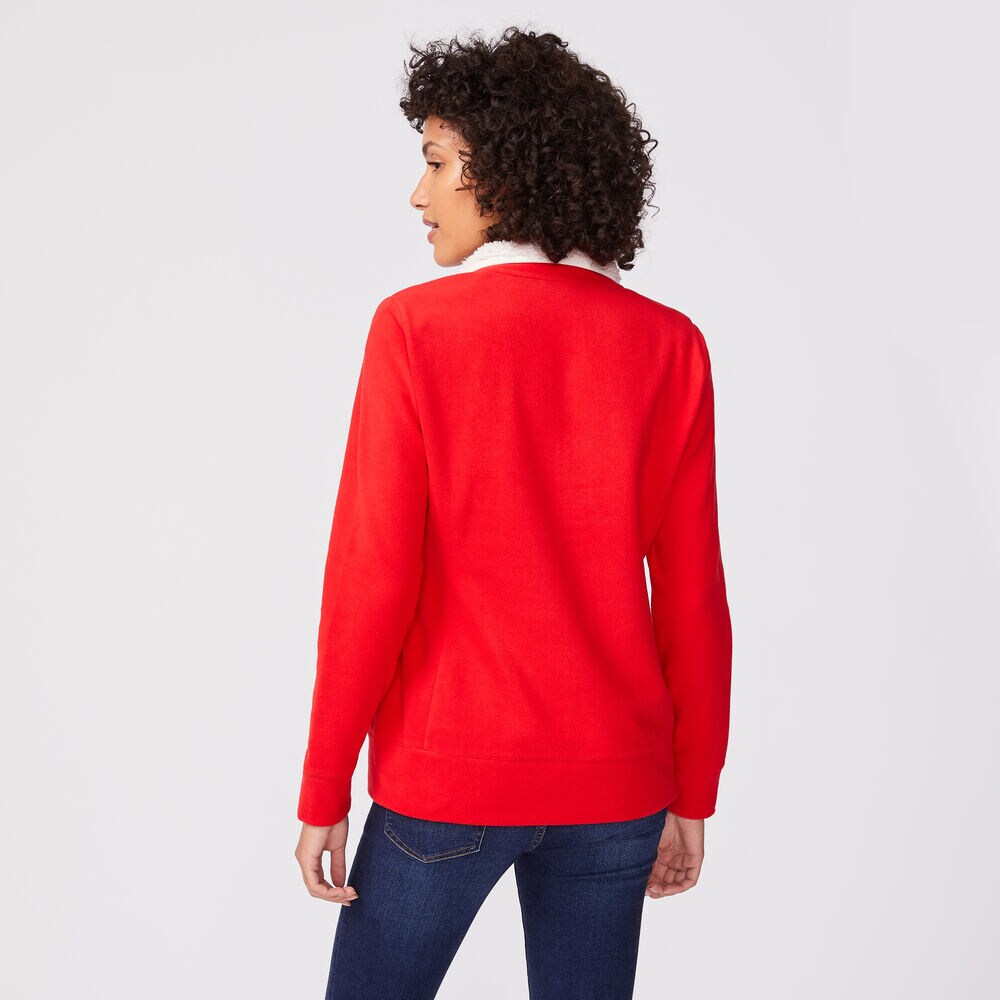 NAUTEX BRAND ICON FLEECE,Tomales Red,large