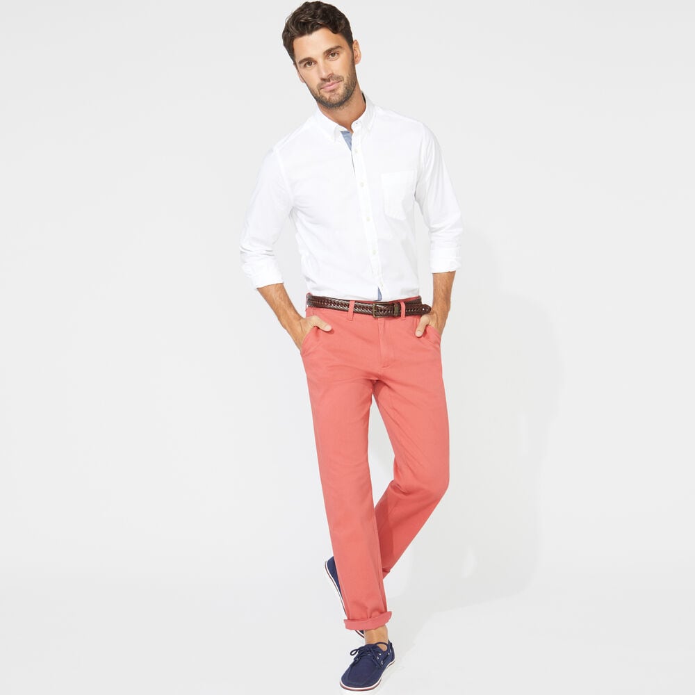 CLASSIC FIT DECK PANT,Mineral Red,large