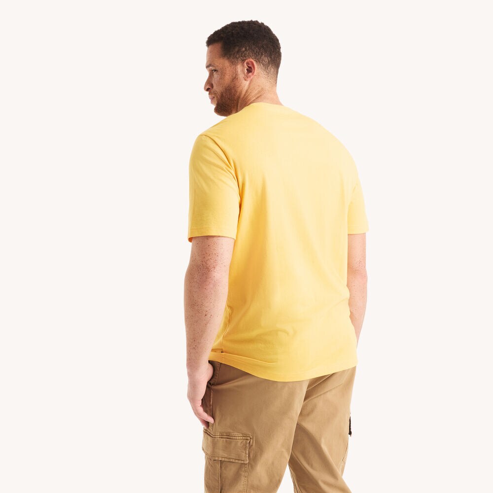 Big & Tall Windsurfing Graphic T-Shirt,Daffodil,large