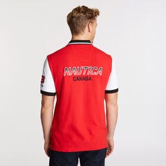 Short Sleeve Classic Fit Canada Performance Polo,Reckoning Red,large