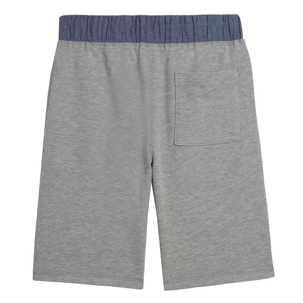 TODDLER BOYS' LOGO GRAPHIC PULL-ON SHORT (2T-4T),Grey Heather,large