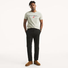 Logo Graphic T-Shirt,Grey Heather,large