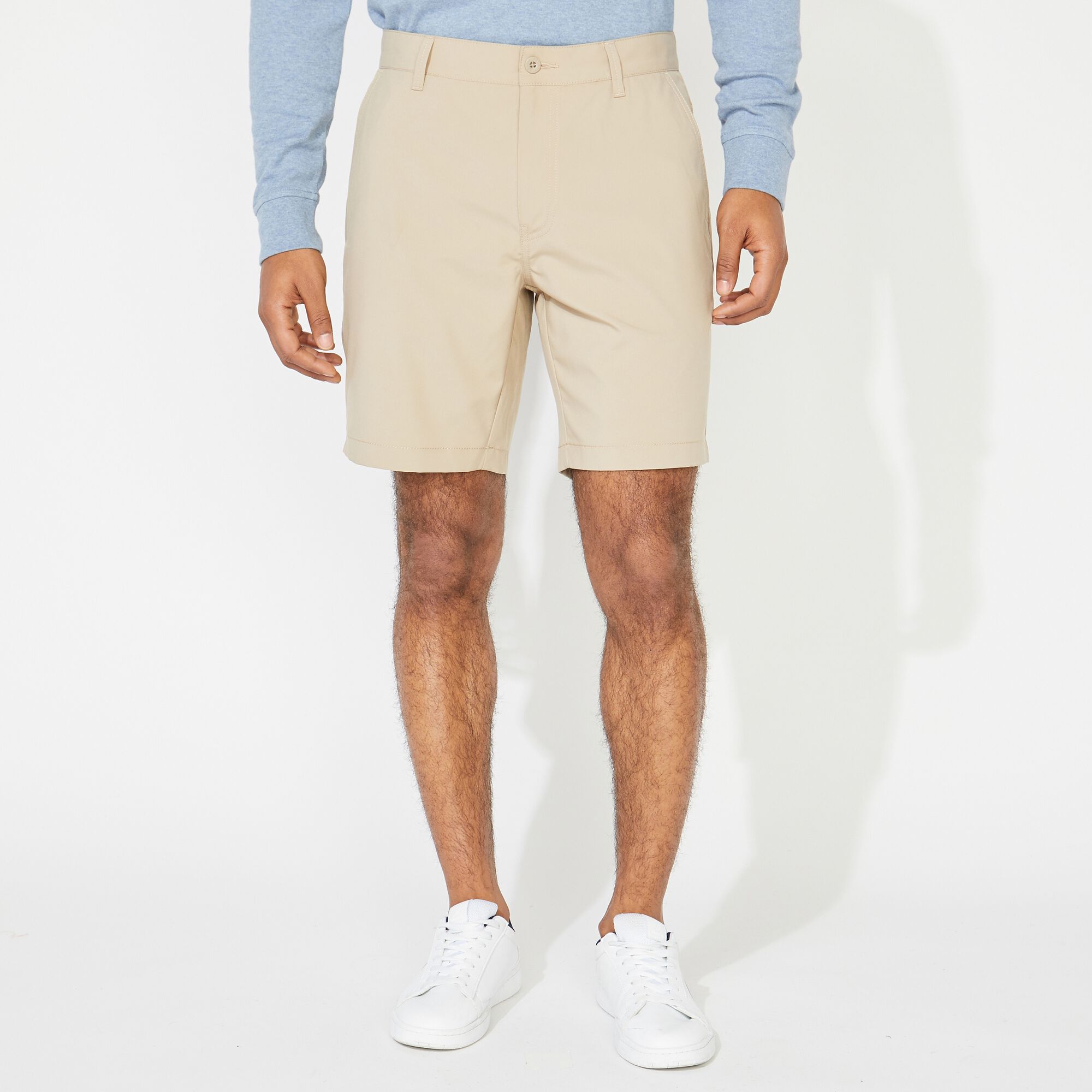 8.5" CLASSIC FIT NAVTECH GOLF SHORT,True Khaki,large