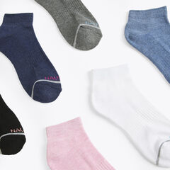 ATHLETIC CORE QUARTER SOCKS, 6-PACK,Multi,large