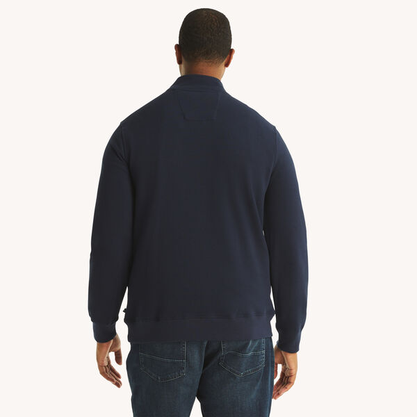 Big & Tall Quarter-Zip Fleece Sweatshirt