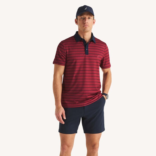 Navtech Striped Polo