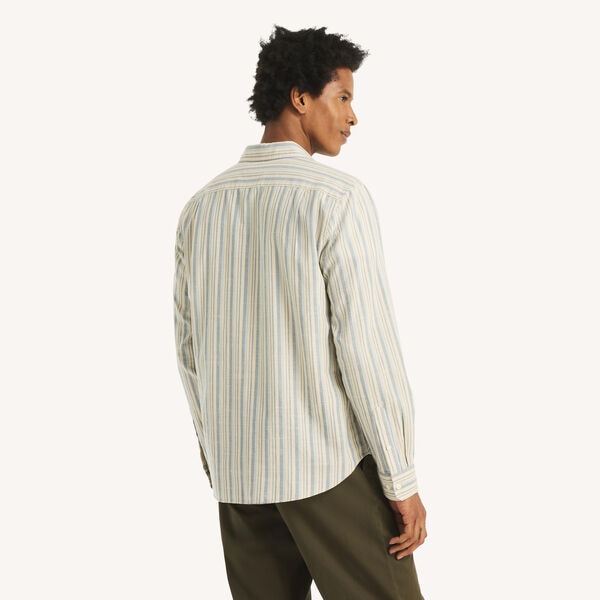 Textured Striped Shirt 