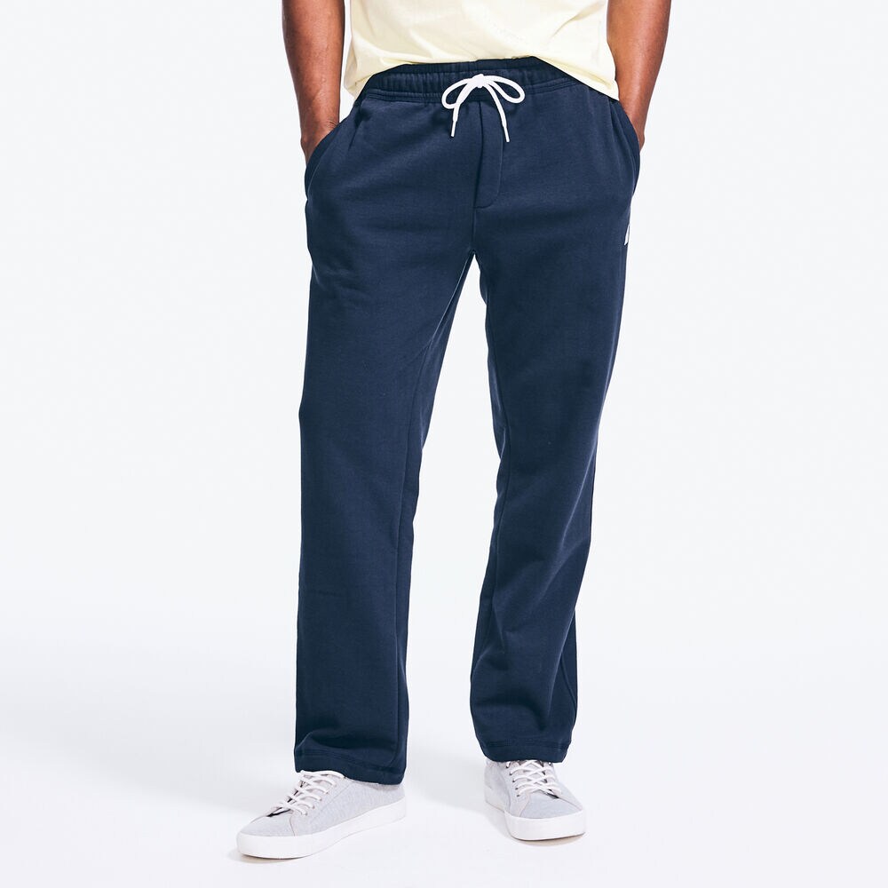 BRAND ICON FLEECE SWEATPANT,Navy,large