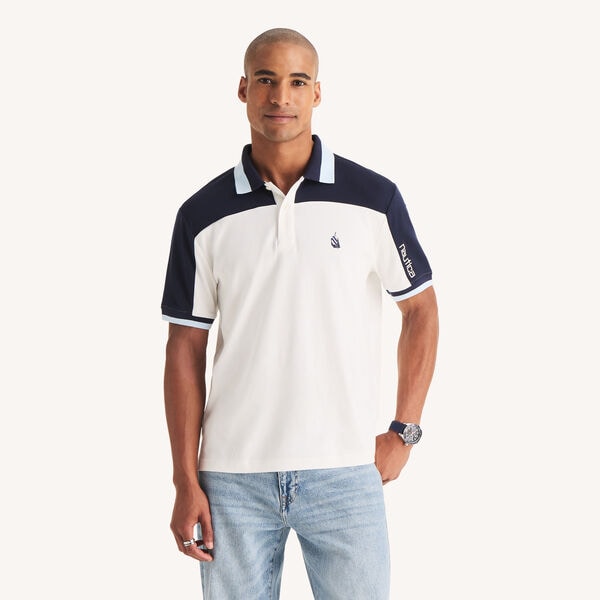 Colorblocked Polo