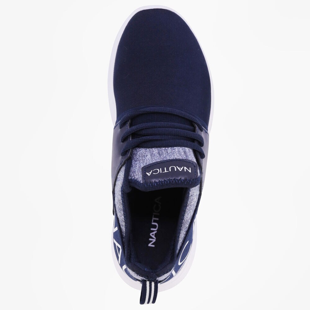 KAPPIL PERFORATED SNEAKERS,Navy,large