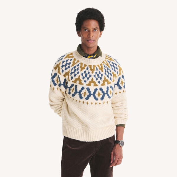 Fair Isle Crewneck Sweater