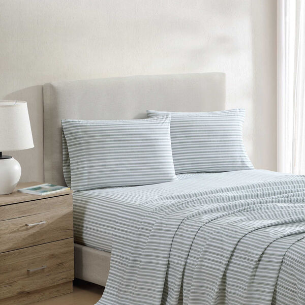 Coleridge Stripe Green Twin XL Sheet Set