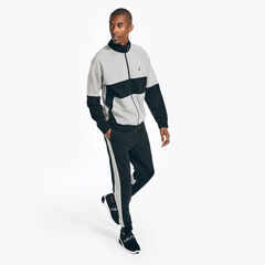 SIDE-STRIPE COLORBLOCK JOGGER,True Black,large