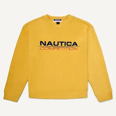 Competition '90's Reissue Polar Fleece Sweatshirt,Empire Gold,large