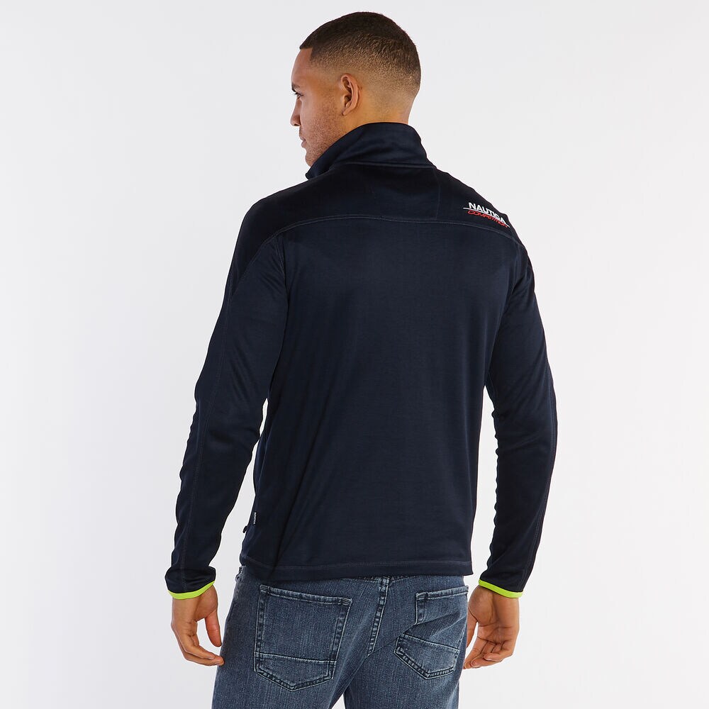Competition Quarter-Zip Pullover,Navy,large