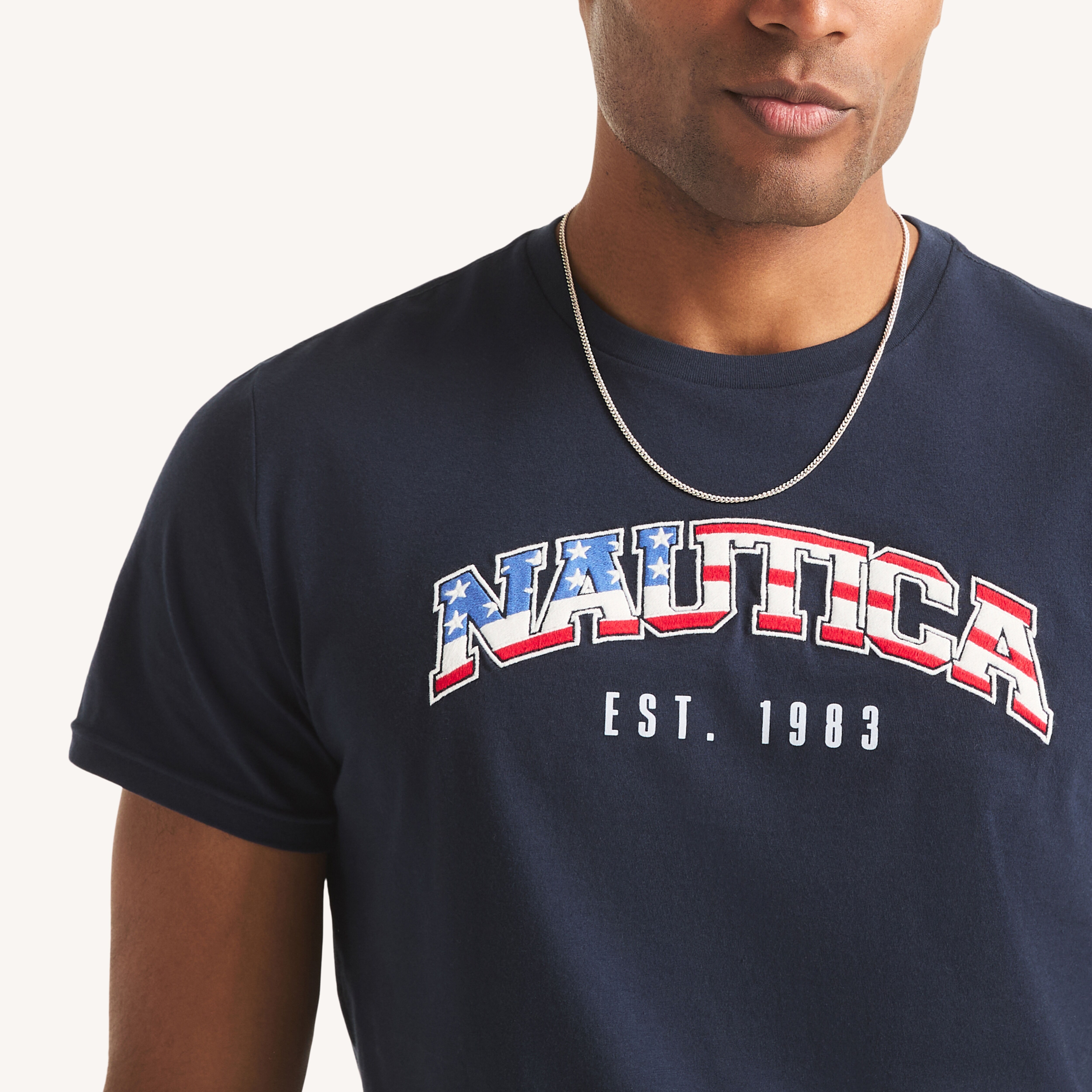 AMERICANA トップス KXT-1_TrueFit_ClassicBlue_01. トップス