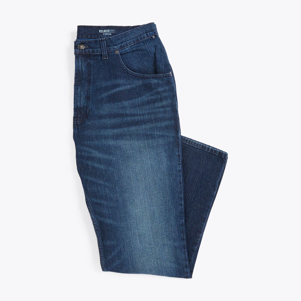 Big & Tall Relaxed Fit Adriatic Wash 5-Pocket Jeans,Pure Adriatic Sea Wash,large