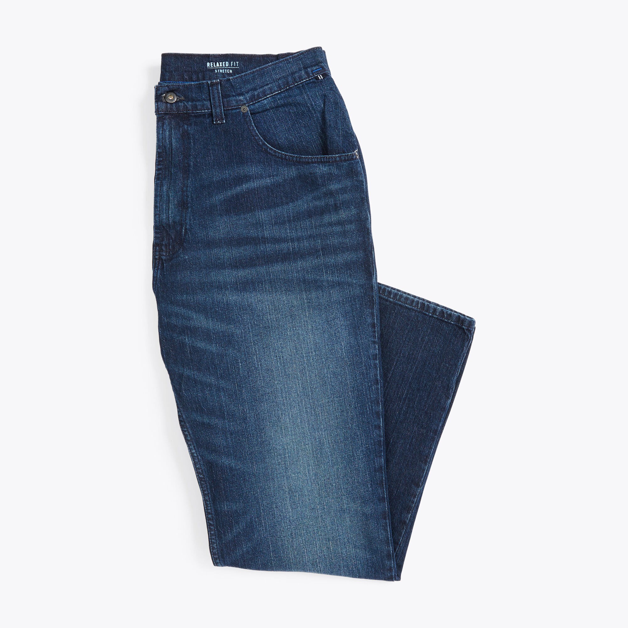 Big & Tall Relaxed Fit Adriatic Wash 5-Pocket Jeans,Pure Adriatic Sea Wash,large