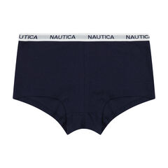 RIBBED BOYSHORT BRIEF, 5-PACK,Angel Blue,large