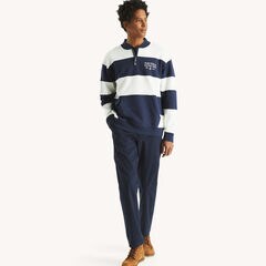 Colorblock Half-Zip Pullover,Stellar Blue Heather,large