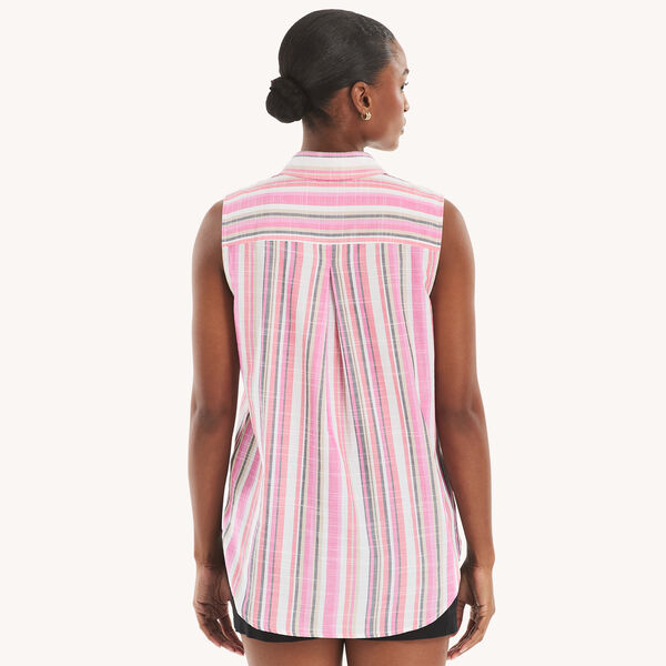 Striped Sleeveless Tunic