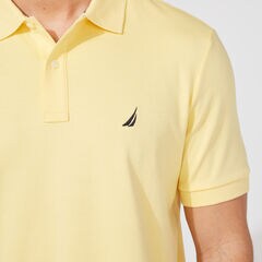 CLASSIC FIT PREMIUM COTTON POLO,Corn,large