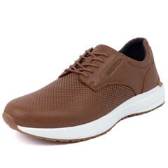 Lace-Up Sneaker,Brown Stone,large