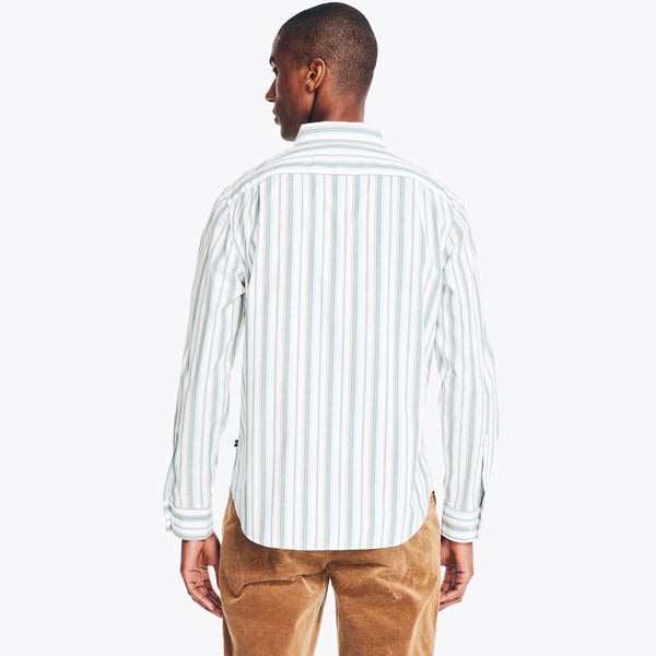 Striped Poplin Shirt