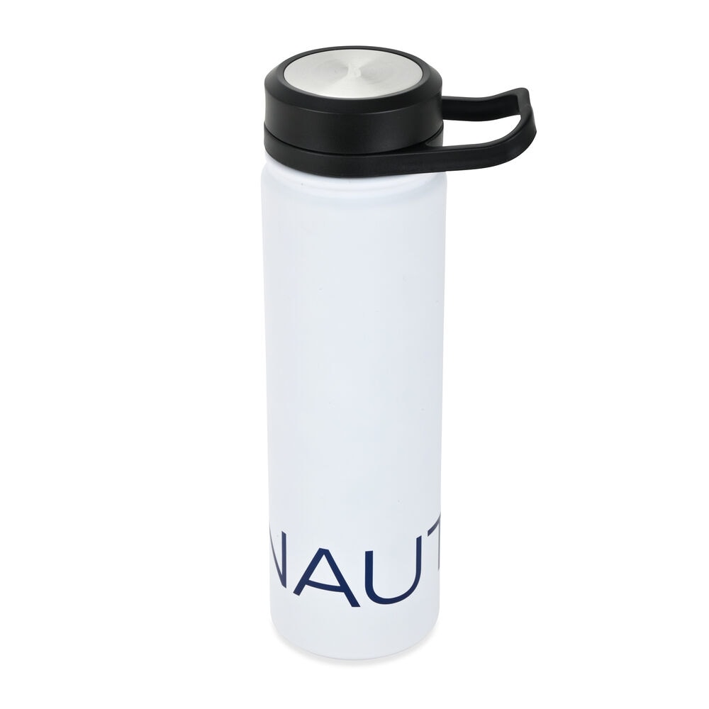 LOGO STAINLESS STEEL WATER BOTTLE,Antique White Wash,large