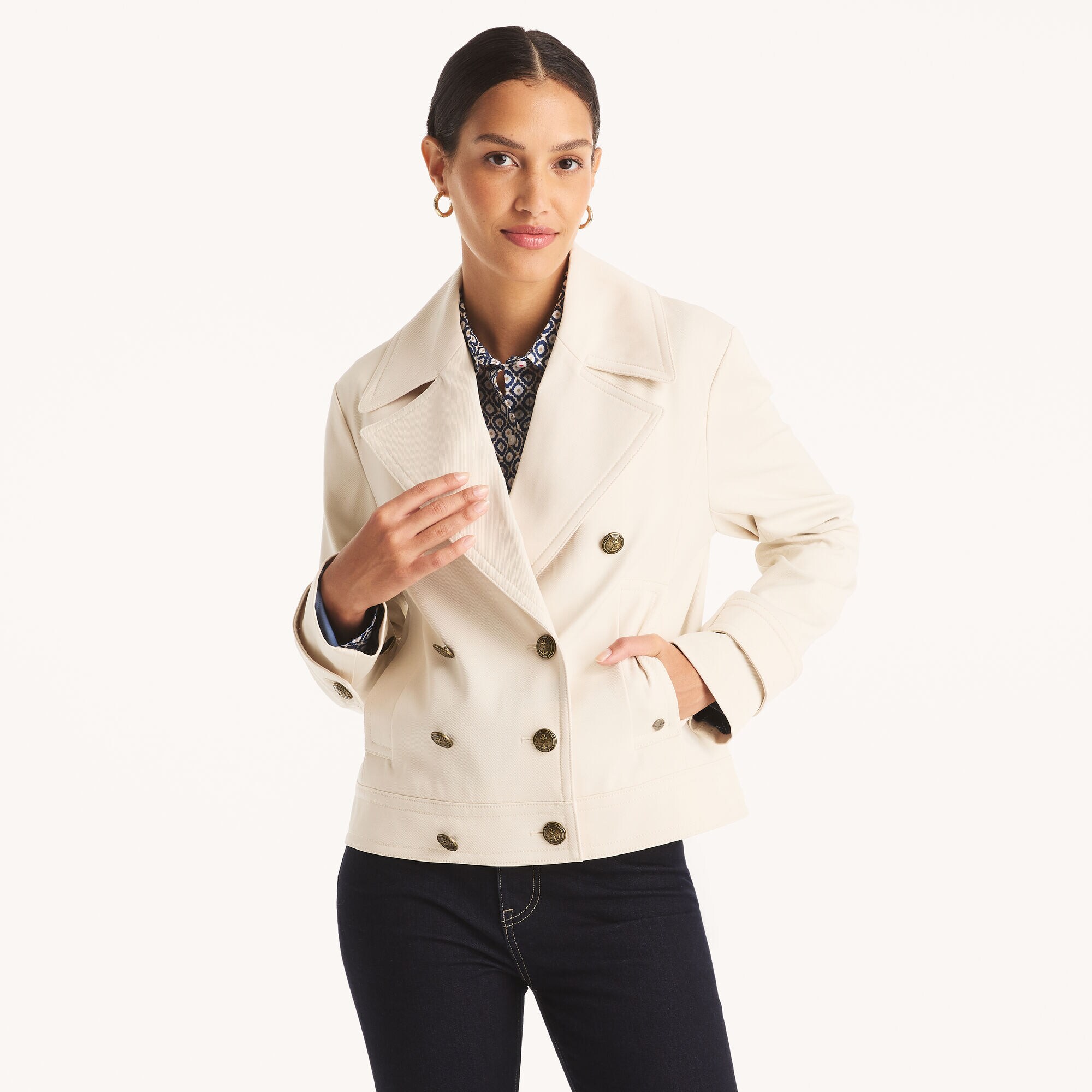 Solid Peacoat,Arctic White,large